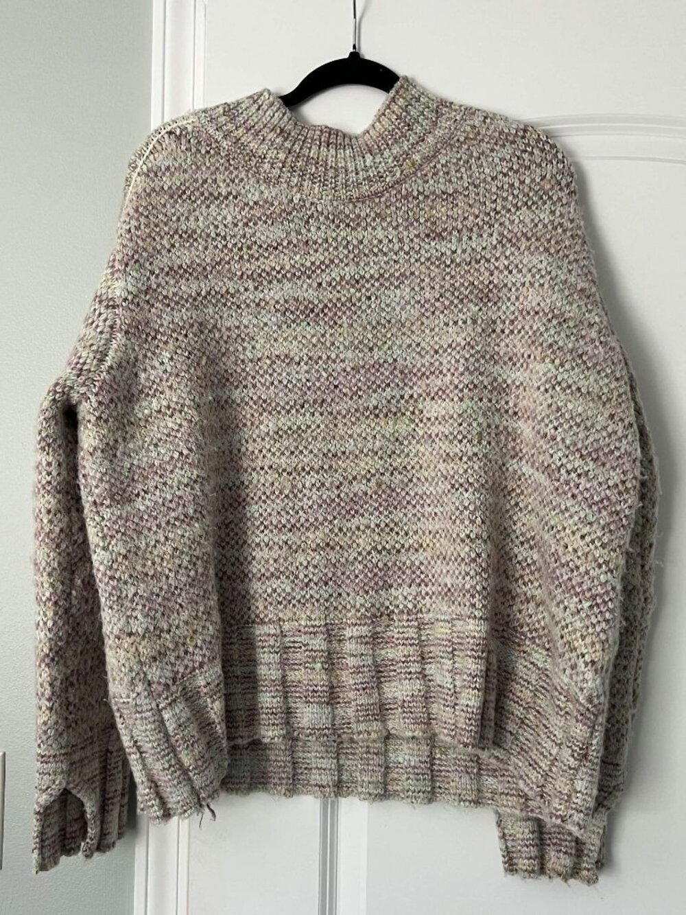 NWOT Free People Multi-Color Sweater - Size Large